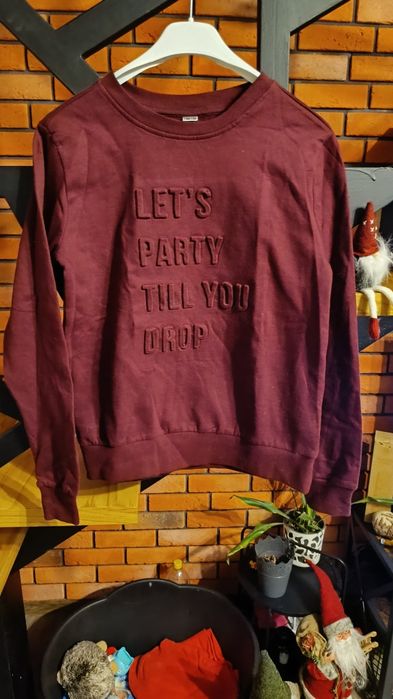 Nowa bluza Burgundowa/bordowa