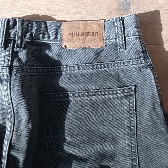 Oryginalne krótkie spodnie jeansowe PULL&BEAR pas 45cm