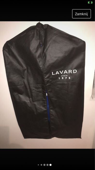 Garnitur granatowy lavard