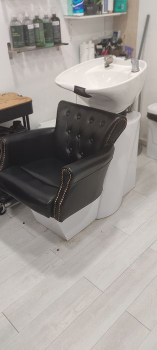 Lavatório rampa  de lavagem salão