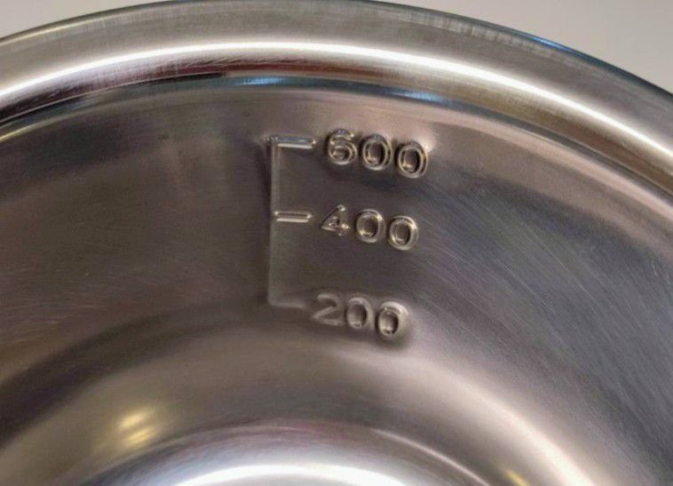 Набір мисок 5шт з мірною шкалою