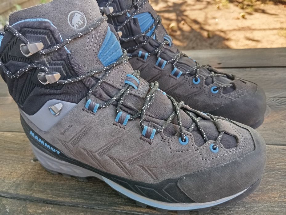 Гірські черевики жіночі Mammut Kento Tour High GTX® Women Dark titanium-whisper