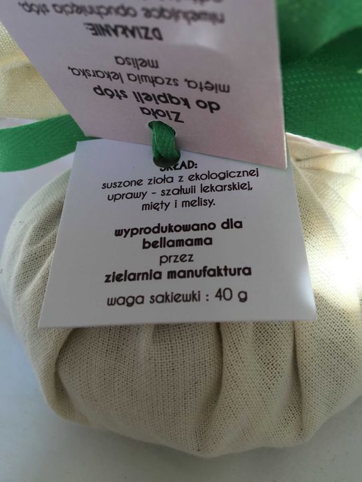 Bellamama Natural Ziołowa płukanka do kąpieli stóp