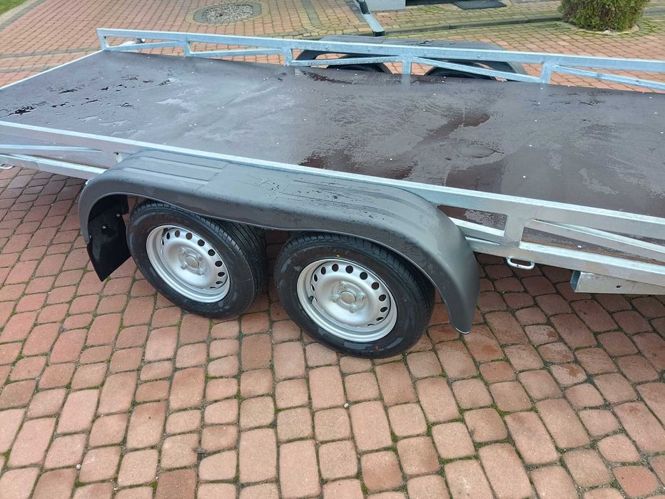 Przyczepa - Platforma - Producent - 4,5m x 1,5m, 2osie, NOWA