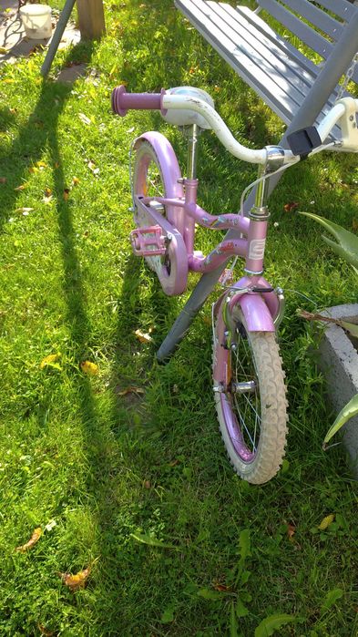 Rower dziewczynka 16 c gotowy do jazdy