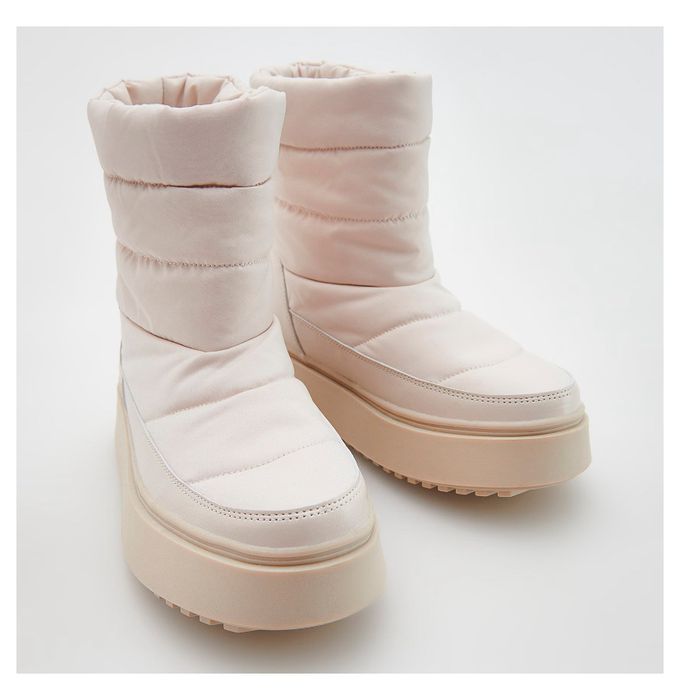 Стьобані зимові чоботи, дутики Rezerved. роз.38 zara