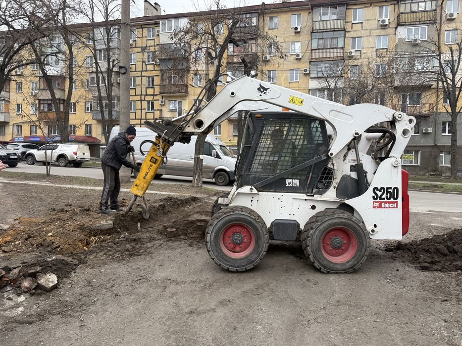 Аренда мини экскаватор гидро молот