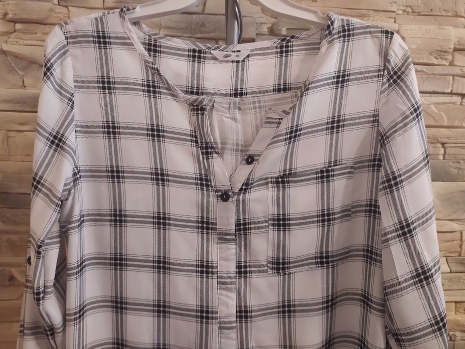 Koszula, bluzka w kratkę