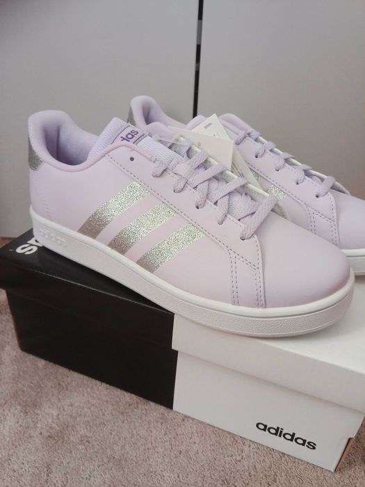 Buty Adidas 36 grand court k EG9156