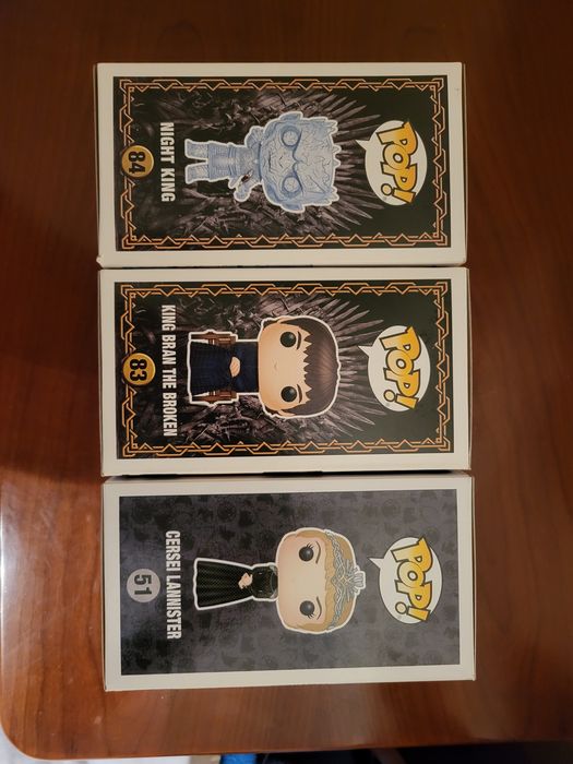 Funko Pop Game of Thrones Cersei Lannister King Bran Night King64751435337729124