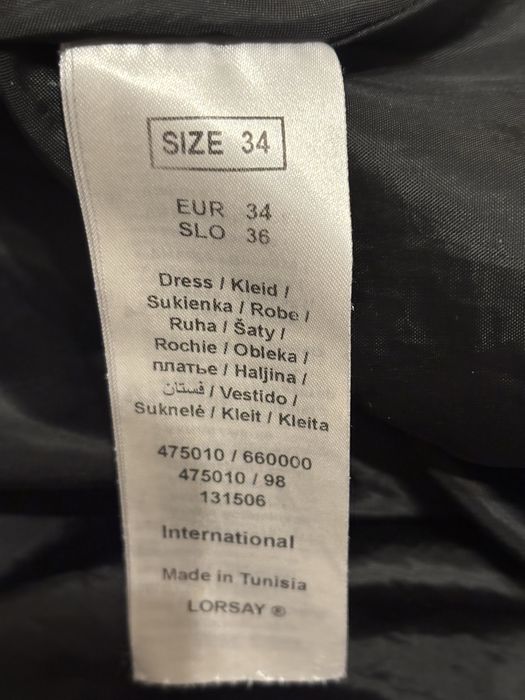 Sukienka w pepitke Orsay