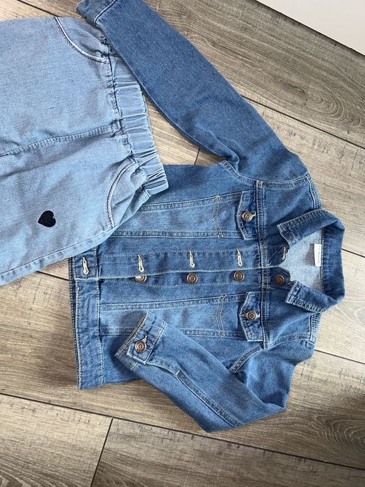 Джинсовий піджак та джинси, розмір 122-134