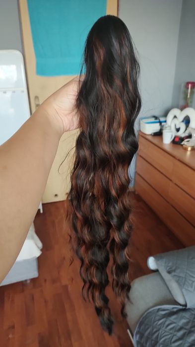 Doczepiana kitka kucyk na klamrze 70cm