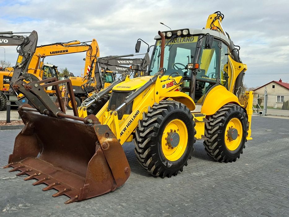 New Holland B115 C / Joystick / Koparko Ładowarka /