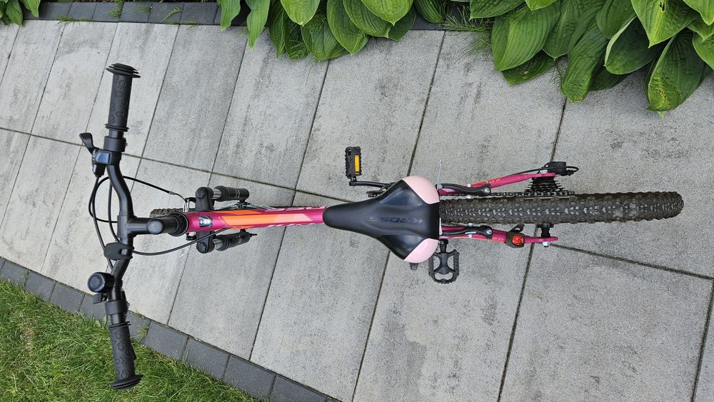 Rower dla dziecka Kross Lea 2.0, rama aluminiowa, amortyzowany widelec