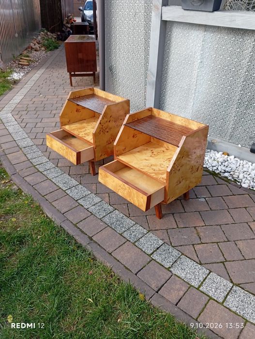 Szafki nocne PRL Transport