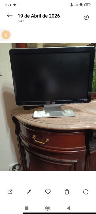 Monitor HP w1907s de 19"