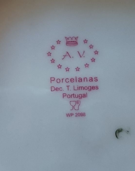 Lote Louça "limoges"