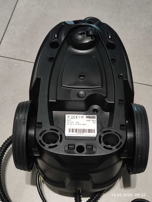 Parownica KARCHER SC 3 EasyFix 1900W jak nowa fabryczny komplet