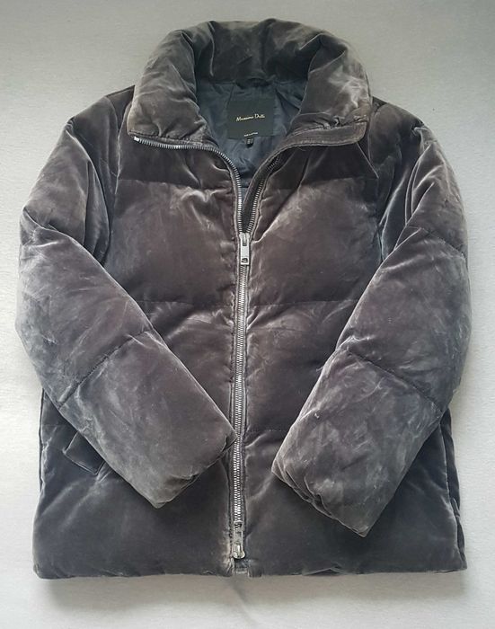 Massimo Dutti welurowa, damska kurtka rozmiar M