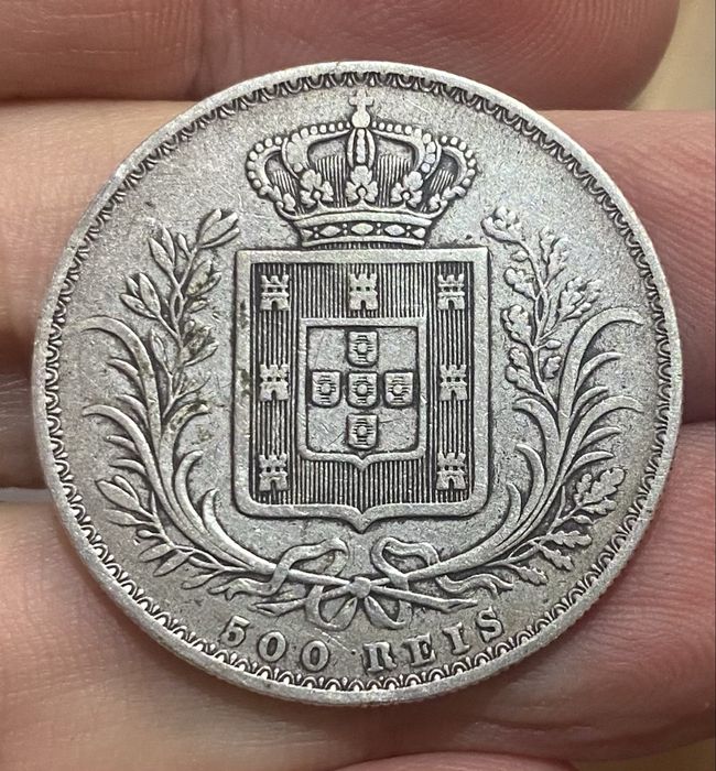 Moeda 629 - D LUIS I - 500 Reis 1875