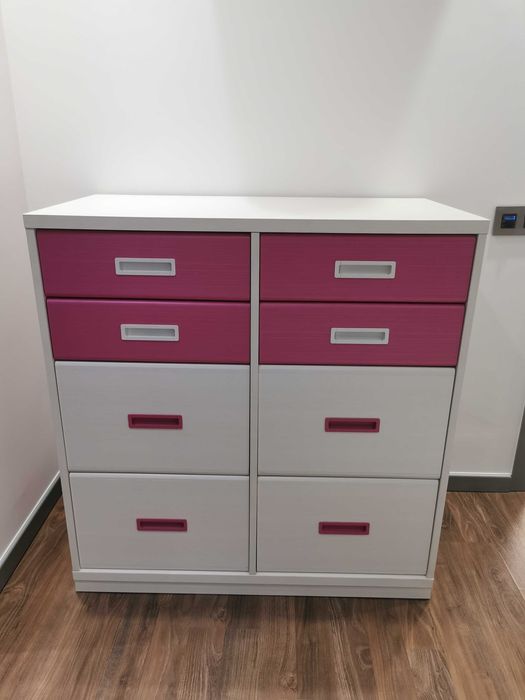 Cómoda infantil 8 gavetas