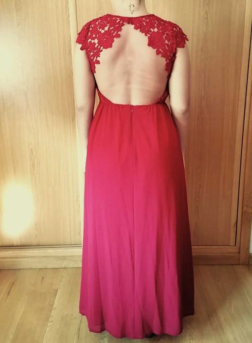 Vestido cerimónia Bordeaux