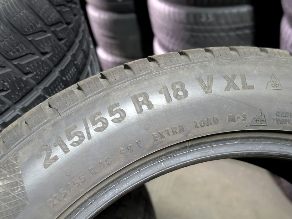 Шини зимові 215 55 r 18 Continental резина колеса gtyres