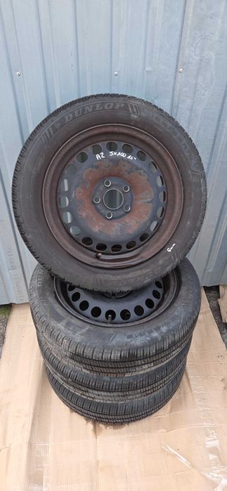 Koła opony wielosezon Audi A2 5X112 15" kpl DUNLOP