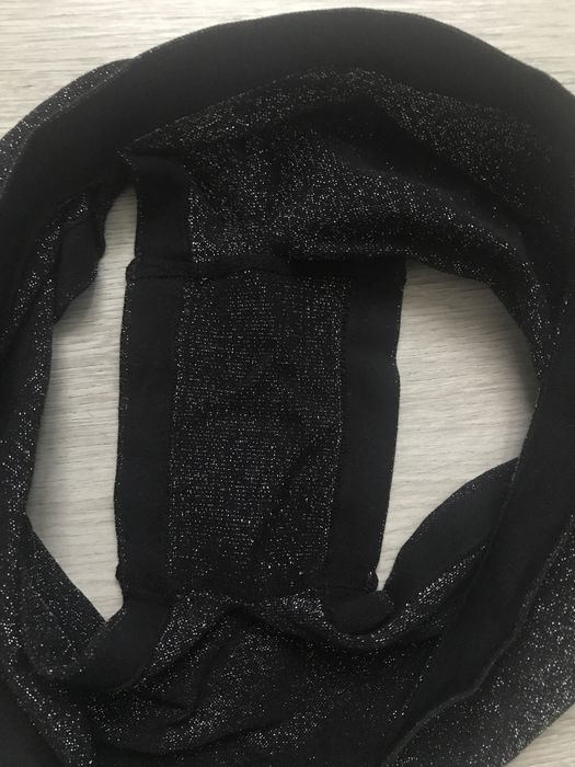 Bokserki majteczki czarne srebrna nitka r. XS/S Reserved