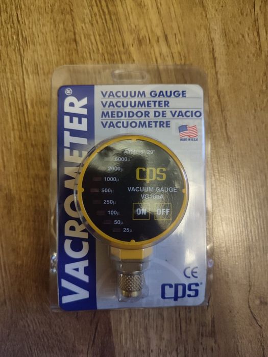 Vacrometer VG100A (Цифровий вакуумметр високої точності)