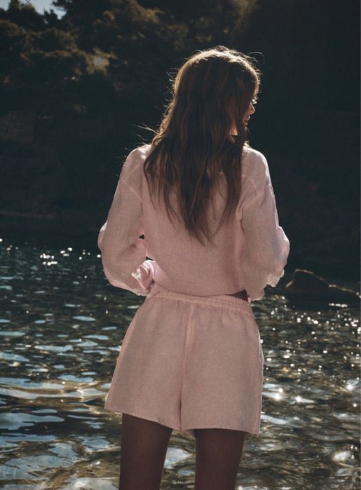 Шорти Пляжні ZARA Льон/Котон. Іспанія. S розмір. Нові.