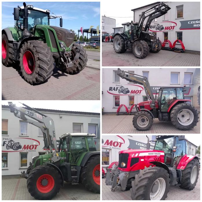 Wynajem ciągnika FENDT MASSEY FERGUSON CASE Grajewo