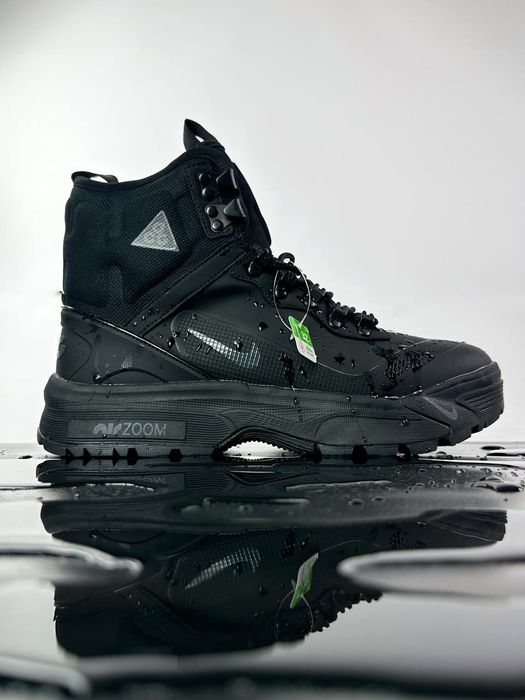 Кросівки чоловічі Nike ACG Zoom Gaiadome Gore Tex (чорні і чорно білі)