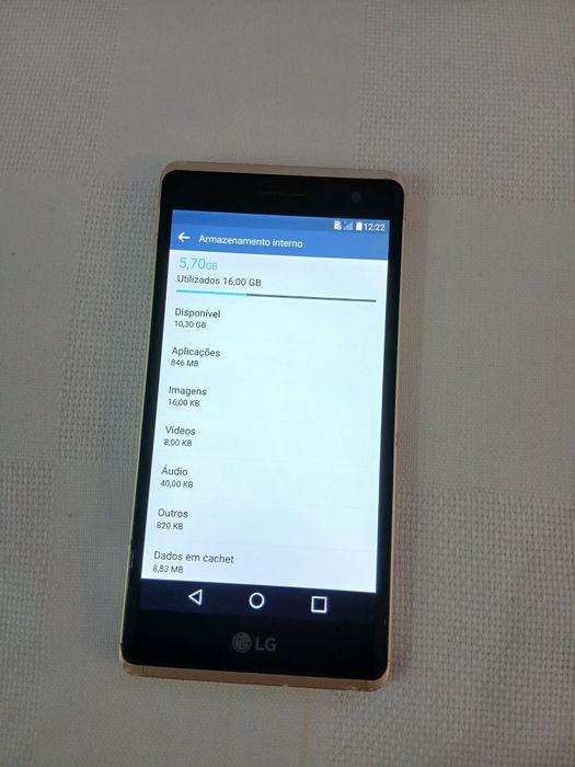 LG Telémovel usado modelo nas fotos