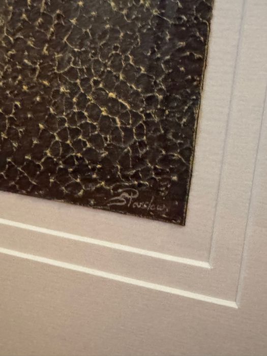 Conjunto de Quadros pintado a mão NOVO com folha de prata