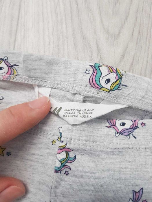 Велосипедки h&m на 4-6 років 110-116 см на дівчинку