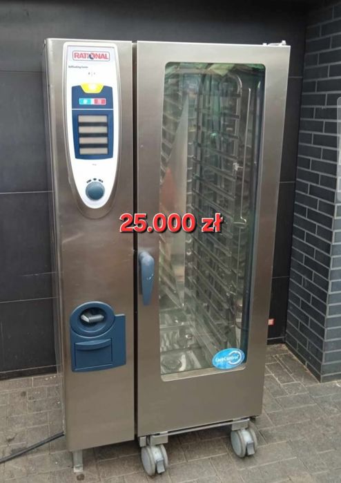 Piec konwekcyjno parowy, rational scc, piec 20 gn