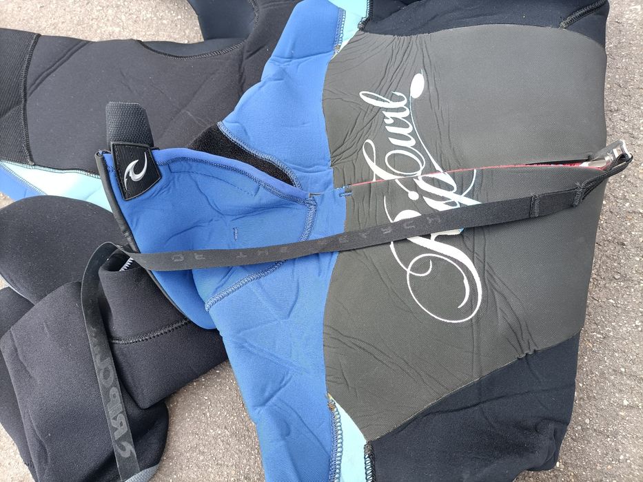 Fato de surf mulher + meias e barbatanas