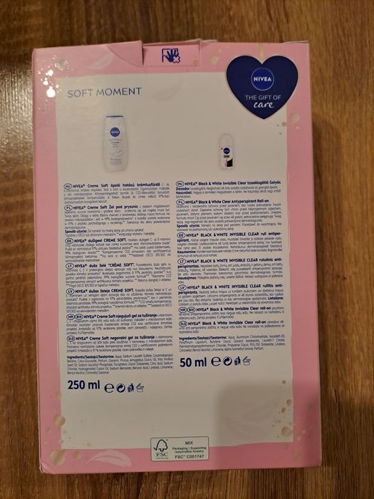Zestaw Nivea Soft Moment dla kobiet