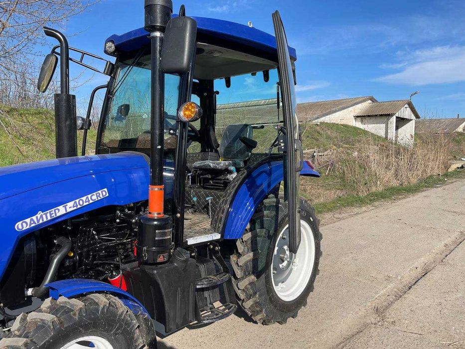 Мінітрактор Файтер T-404 (40 к.с., 4×4, дизель, синій)