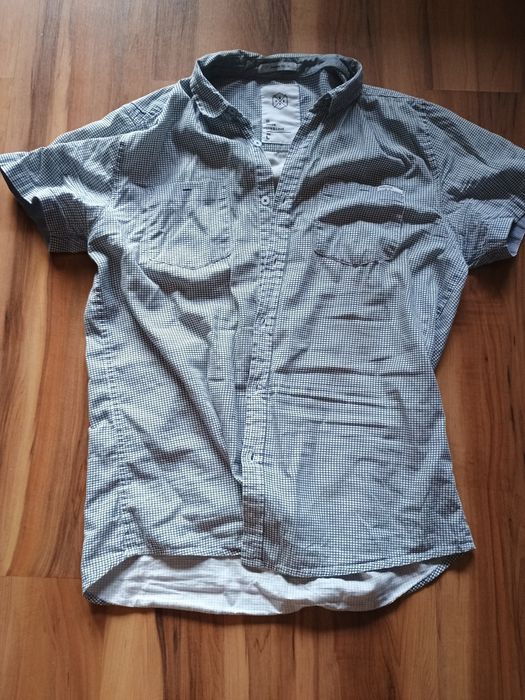 Koszula na krótki rękaw męska L