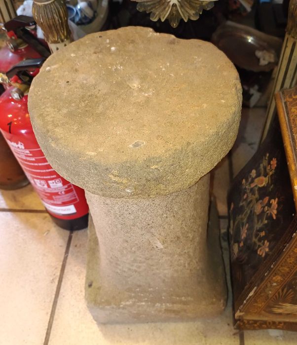 Pilares Pedra Granito Antigos