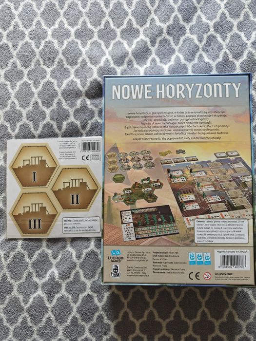 Nowe horyzonty + promo - gra planszowa