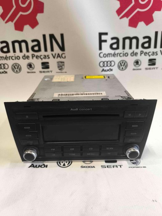 Rádio / Auto Rádio AUDI A4 B7 2.0 TDI (103 kW / 140 cv) [11.2004 - 06.2008] 8E0035186AK (OEM) | 7646136380 (OEM)