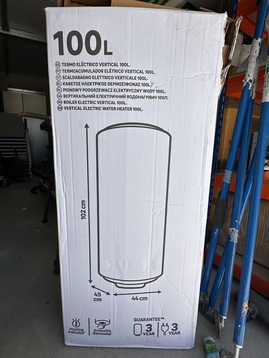 Termoacumulador Eletrico Vertica 100 litros