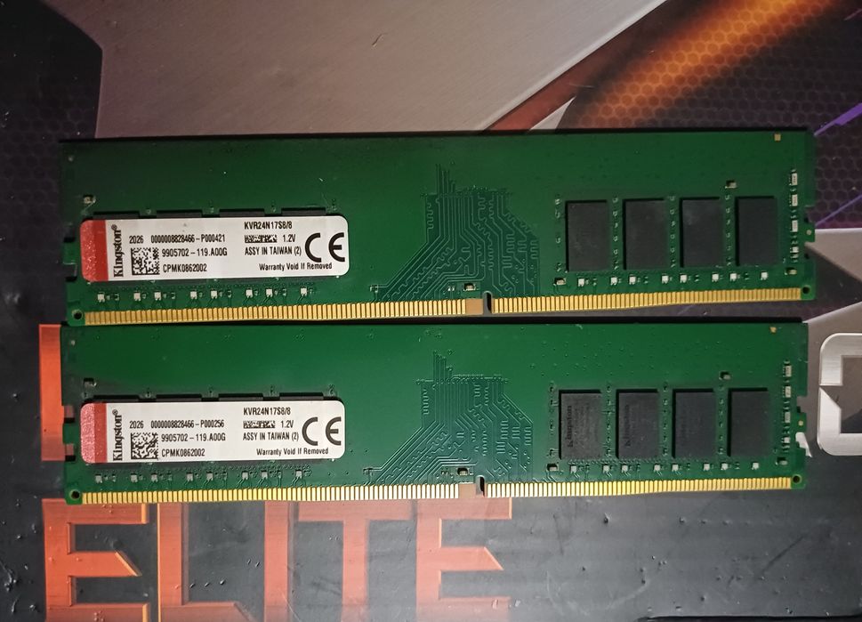 Kingston DDR4 16GB (2×8GB)