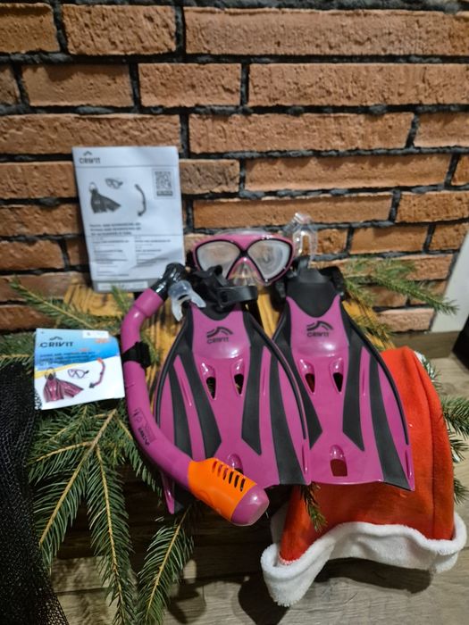 Zestaw do nurkowania dla dziewczynki