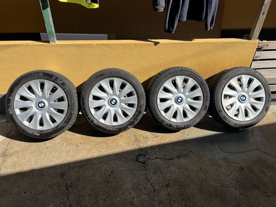 Pneus de neve Intercontinental c/ tampas BMW
