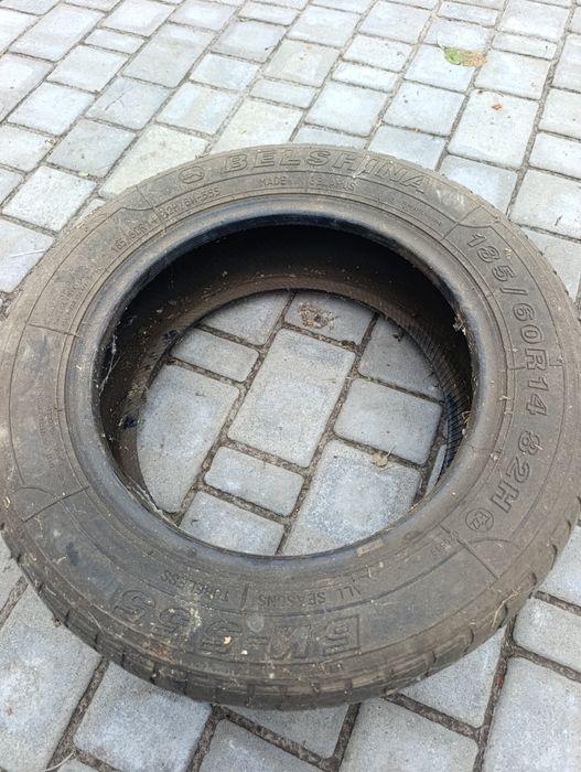 Резина R14 з диском та без